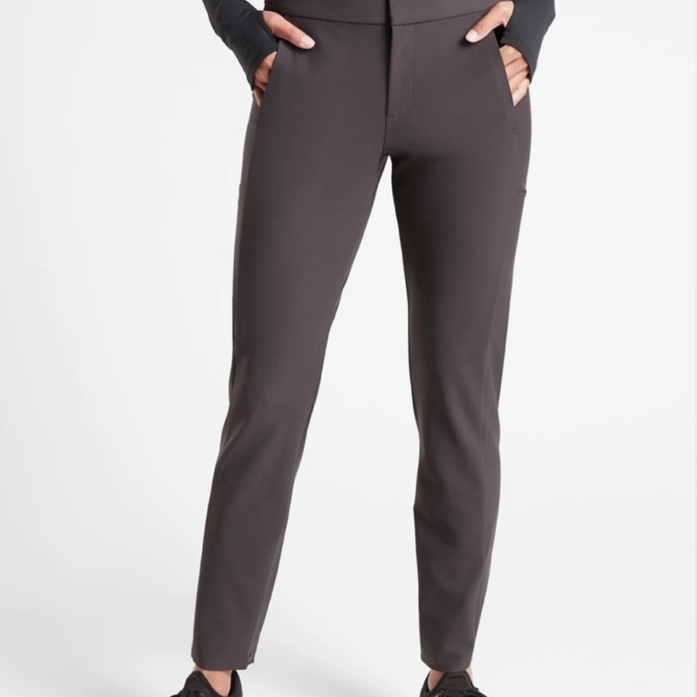 Athleta Stellar Trouser Work Travel Pants Size 6